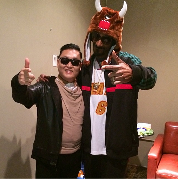 snoop-dogg-psy-celeb-instagram-photos - TheSelfiePost