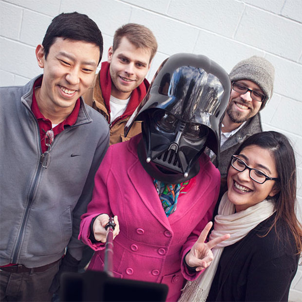 Star Wars lightsaber selfie stick
