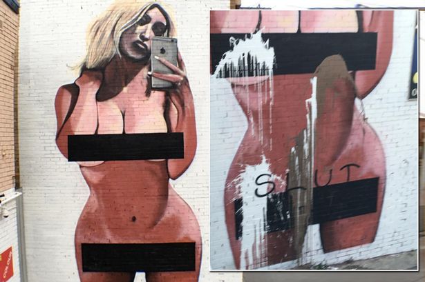 Kim Kardashian mural