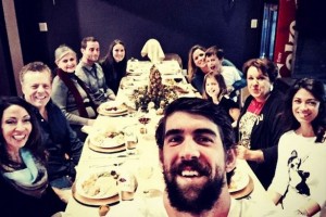 Celebrity Selfie Thanksgiving Dinner
