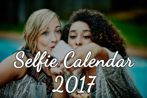 Selfie Calendar 2017