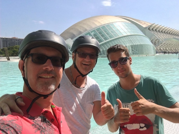 segwayanyway selfie in Valencia 