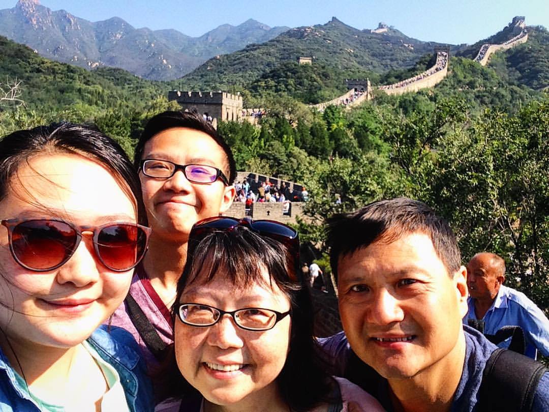 popular places for selfies the great wall of china