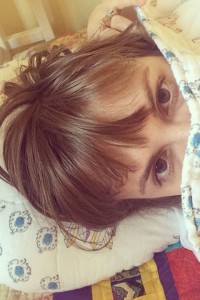 Lena Dunham takes a bed selfie