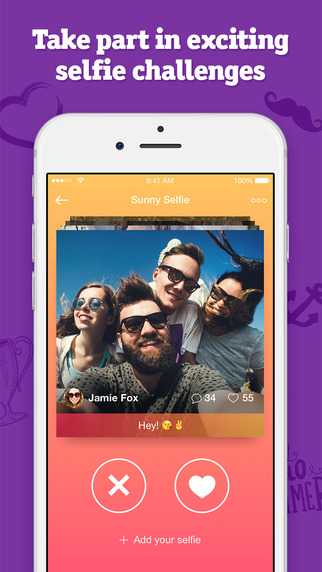 Selfie network with manual camera & photo editor