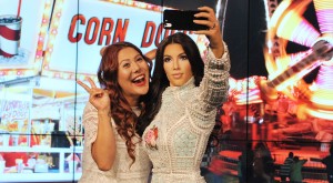 selfie with Kardashian