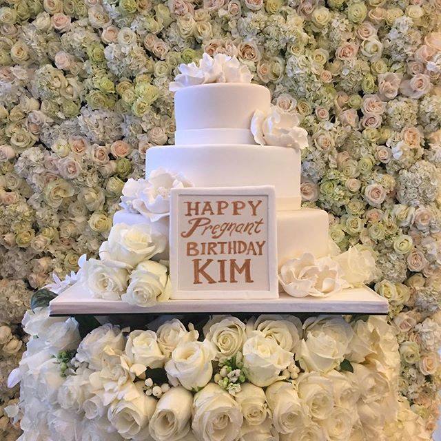 Kim's b-day cake
