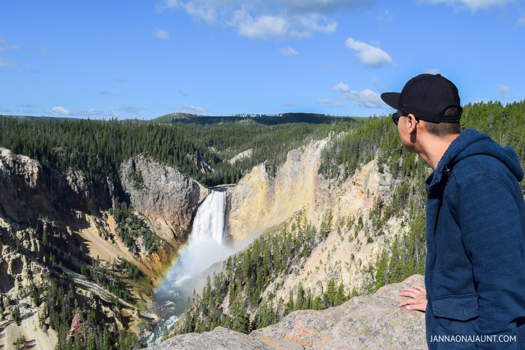 Yellowstone National Park selfie