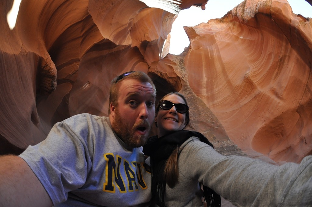 Antelope Canyon selfie