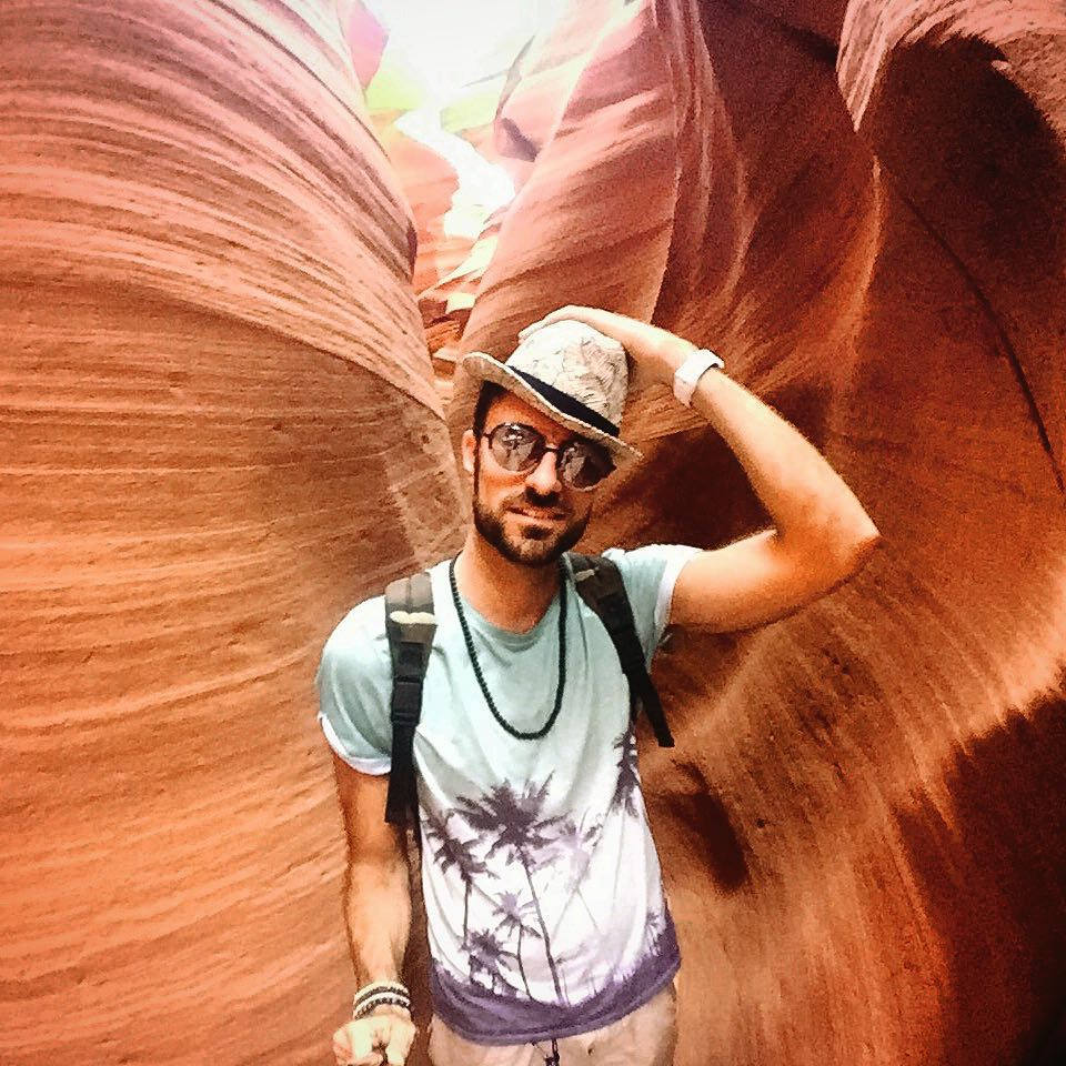 Antelope Canyon selfie