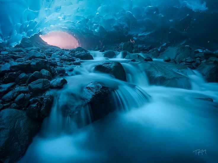 Mendenhall Ice Caves in Juneau selfie