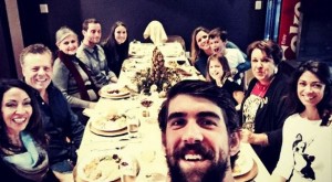 Celebrity Selfie Thanksgiving Dinner